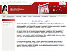Tablet Screenshot of maritzahomes.com